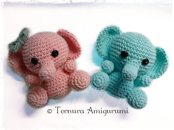 Baby Elephant Crochet Pattern