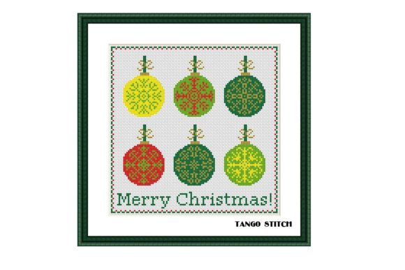 Christmas Ornament Balls Cross Stitch: A Timeless Craft for Modern Makers