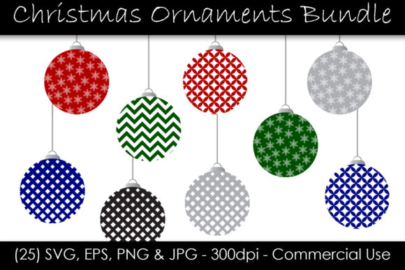 Christmas Ornament SVG Bundle: Design Flexibility Meets Holiday Craftsmanship