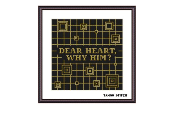 Dear Heart, Why Him Funny Cross Stitch: A Quiet Signal of Creative Empowerment in the Digital Age