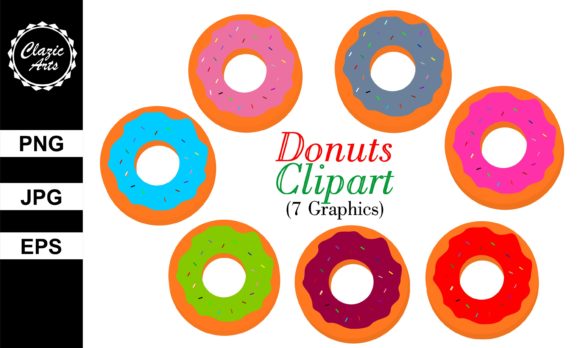 Donuts Clipart: A Practical Resource for Designers, Educators, and Small Business Owners