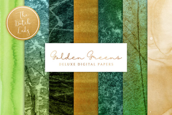 Green Golden Paint Textures: Where Nature Meets Luxury in Real Spaces