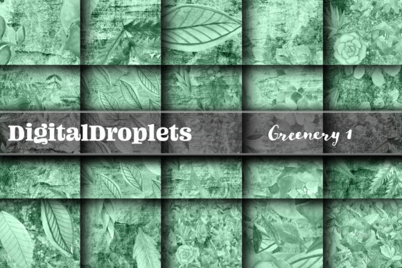 Greenery Collection 1 12x12 Papers: Where Intentional Design Meets Modern Creative Practice