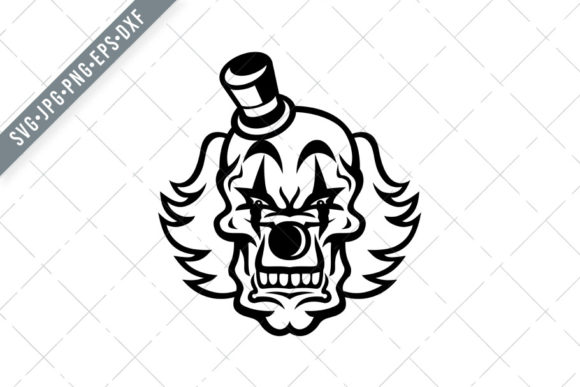 Head of Scary Evil Whiteface Clown Skull: Symbolism, Context, and Creative Utility in Modern Visual Culture
