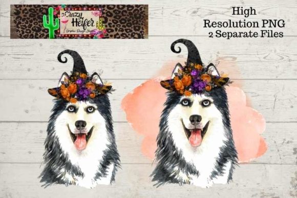 Huskie Halloween Witch PNG: A Strategic Asset for Seasonal Branding and Creative Execution