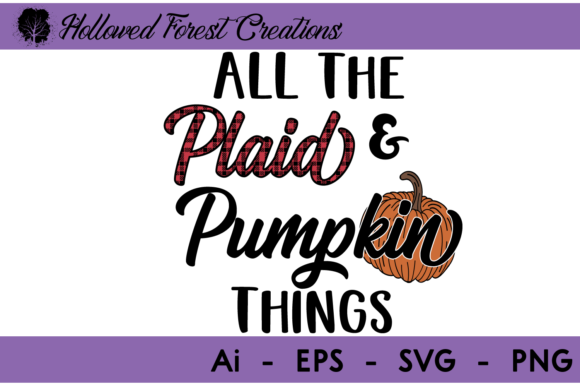 Plaid Pumpkin Things: A Playful Display Font