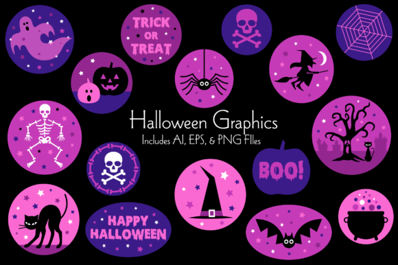 Purple Halloween Vector Graphics: A Strategic Creative Asset for Modern Designers and Brands