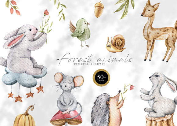Watercolor Cute Animals Clipart: A Practical Guide for Designers and Educators