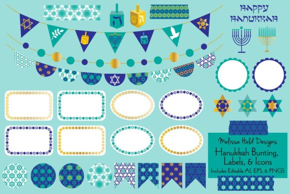 Why Hanukkah Bunting and Labels Clipart Is Reshaping Seasonal Design Workflows for Creators and Brands